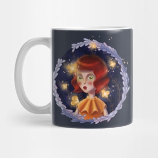 Golden butterflies Mug